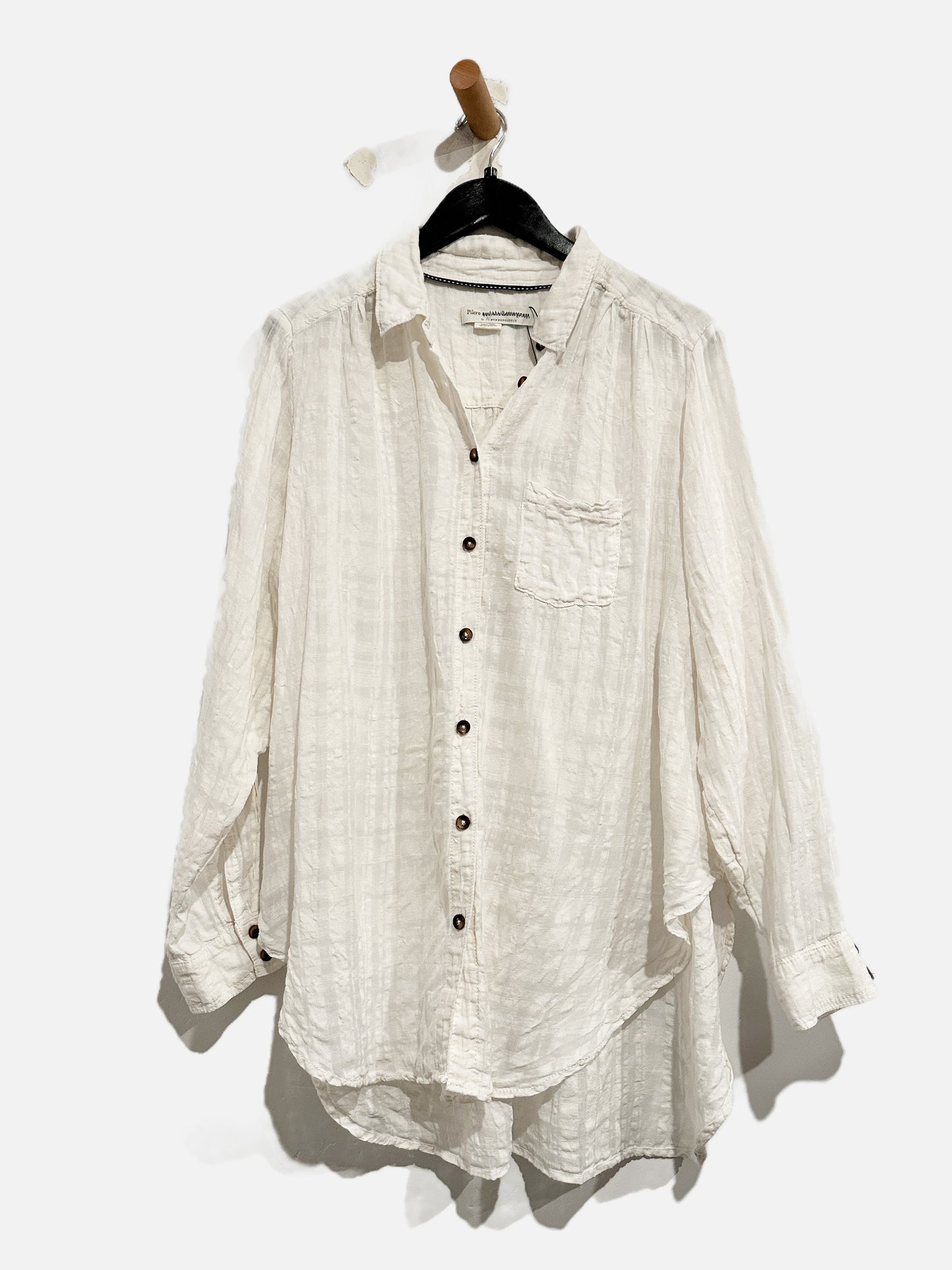 Anthropologie Pilcro White Button Down - 1X