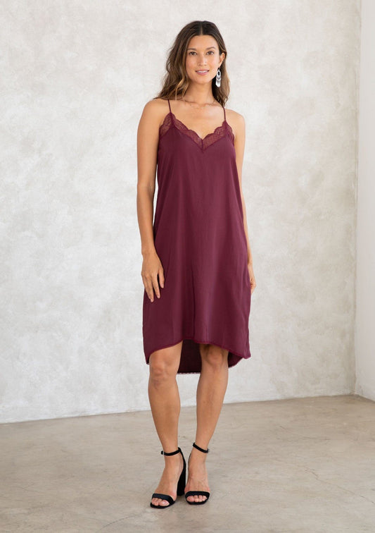 Love Stitch Amour Lace Slip Dress - Small