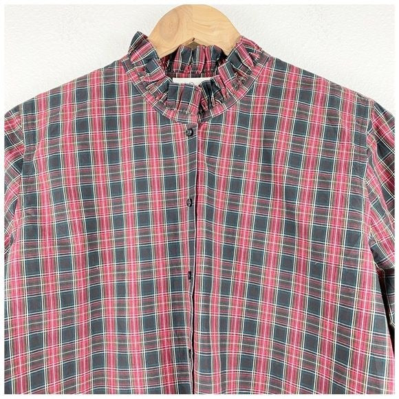 The Great Venetian Plaid Button Up Size 2/Medium