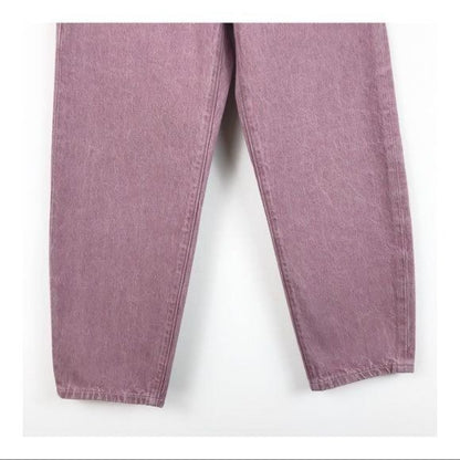 Levi’s Made & Crafted Barrel Crop in Lavender Fields Size 25