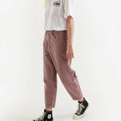 Levi’s Made & Crafted Barrel Crop in Lavender Fields Size 25
