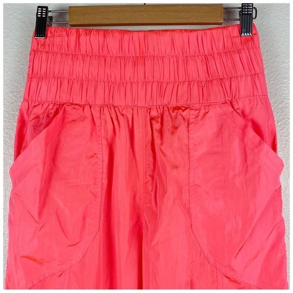 Free People The Way Home Jogger in Papaya Punch Size Small