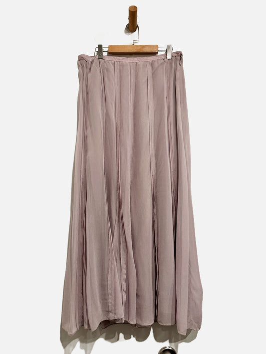 April Cornell Vintage Purple Maxi Skirt - Medium