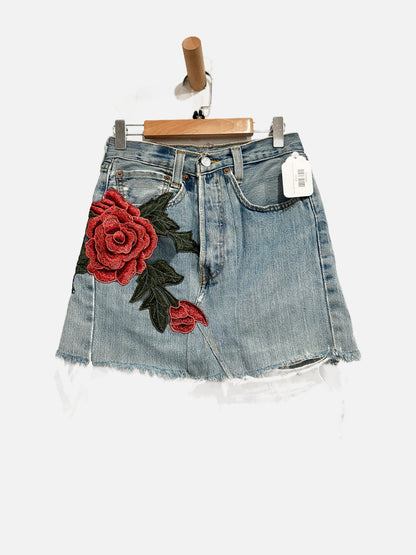 Levi's 501 Remade Denim Mini Skirt