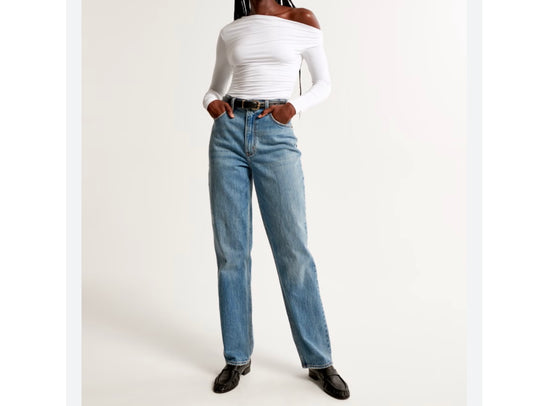 Abercrombie & Fitch the 90’s Straight Leg Jeans - 31