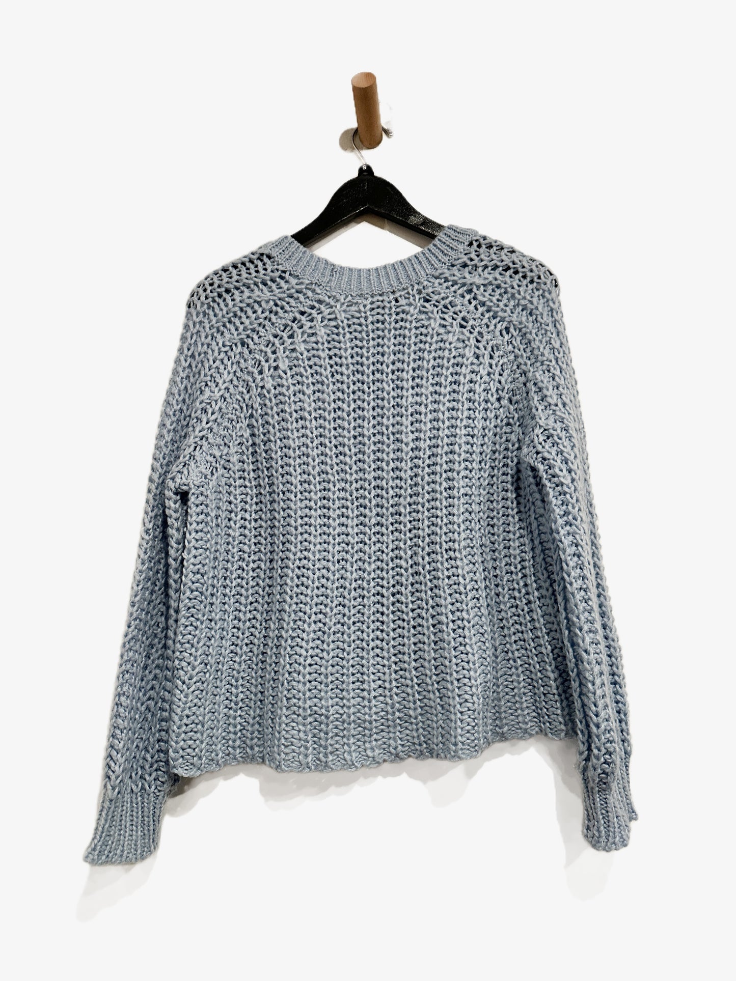 Wooden Ships Blue Chunky Knit Sweater - XS/S