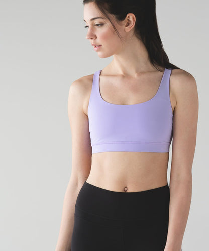 Lululemon Energy Bra in Lilac - 8