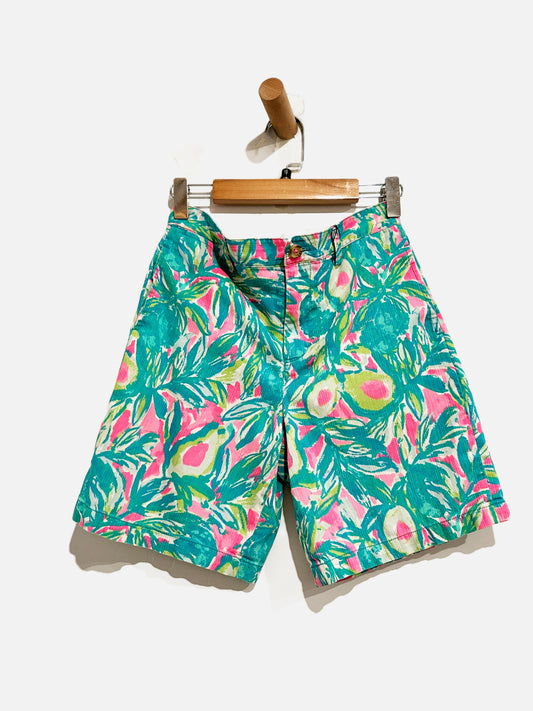 Lilly Pulitzer Green Floral Shorts - 10