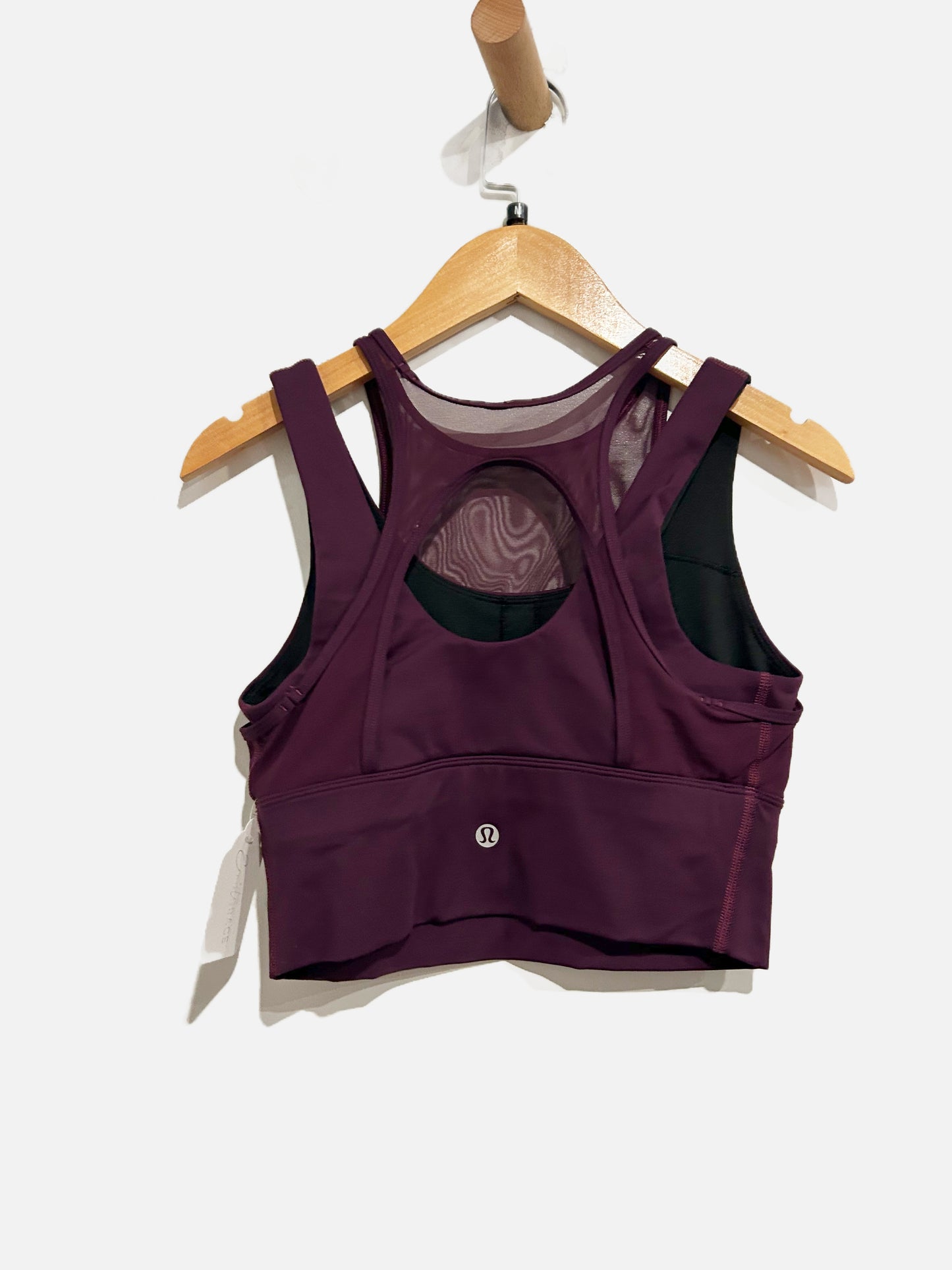 Lululemon Double Tap Bra in Darkest Magenta - 10