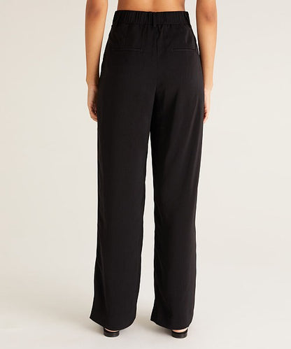 Z Supply Lucky Twill Pant in Black - Small