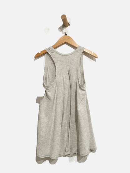 Lululemon All Tied Up Tank in Heathered Ultra Light Grey - Small