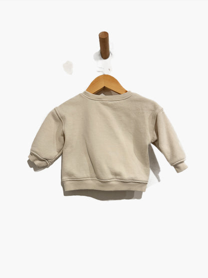 Carter’s Beige “Ready For Anything” Pullover - 9Mo