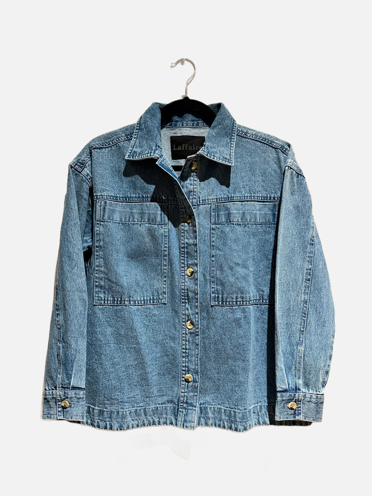 Laffaire NWT Denim Shacket - XS