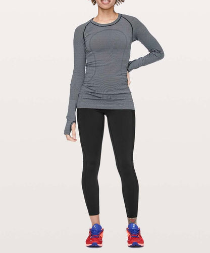 Lululemon Fast & Free 7/8 Tight II in Black - 4