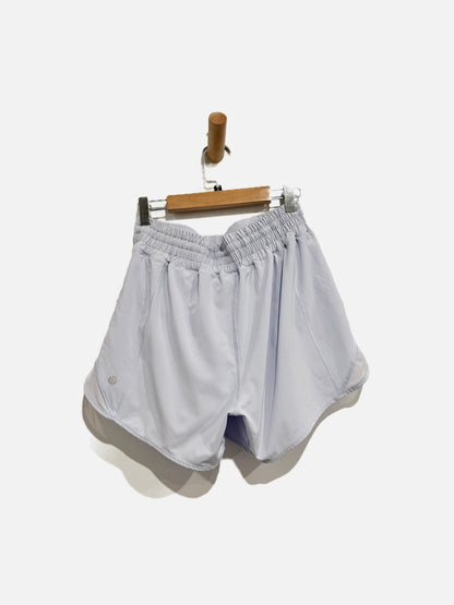 Lululemon Hotty Hot High-Rise Lined Short 4" Pastel Blue- 6
