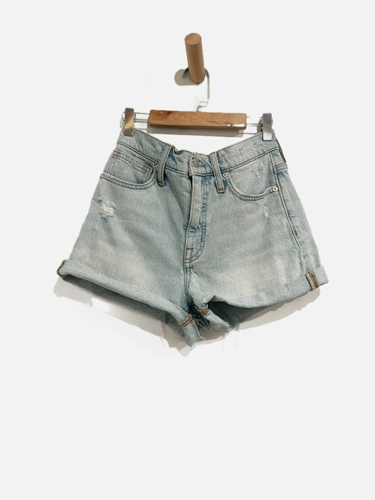 Madewell High Rise Denim Shorts - 25