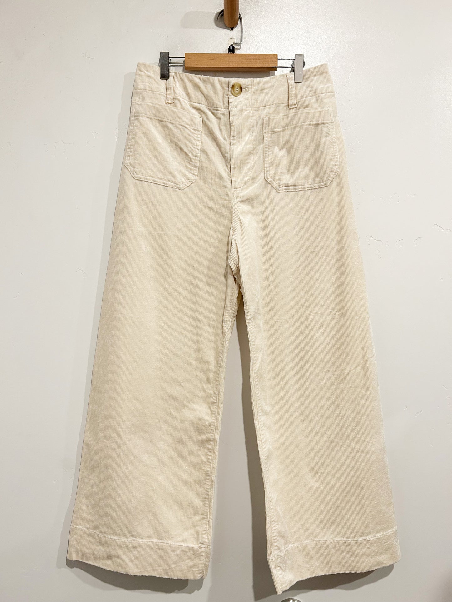 Anthropologie Maeve Colette Corduroy Wide Leg Pants - 29