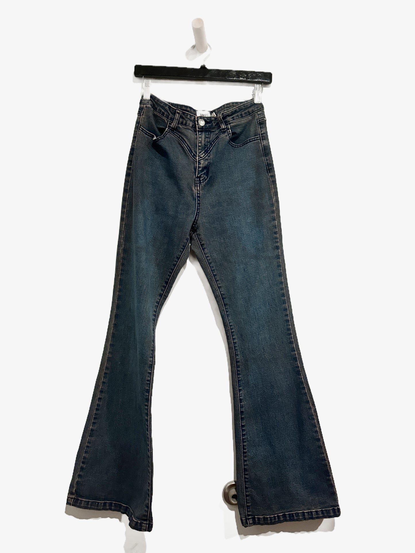 Princess Polly Rhinestone Bootcut Jeans - 6