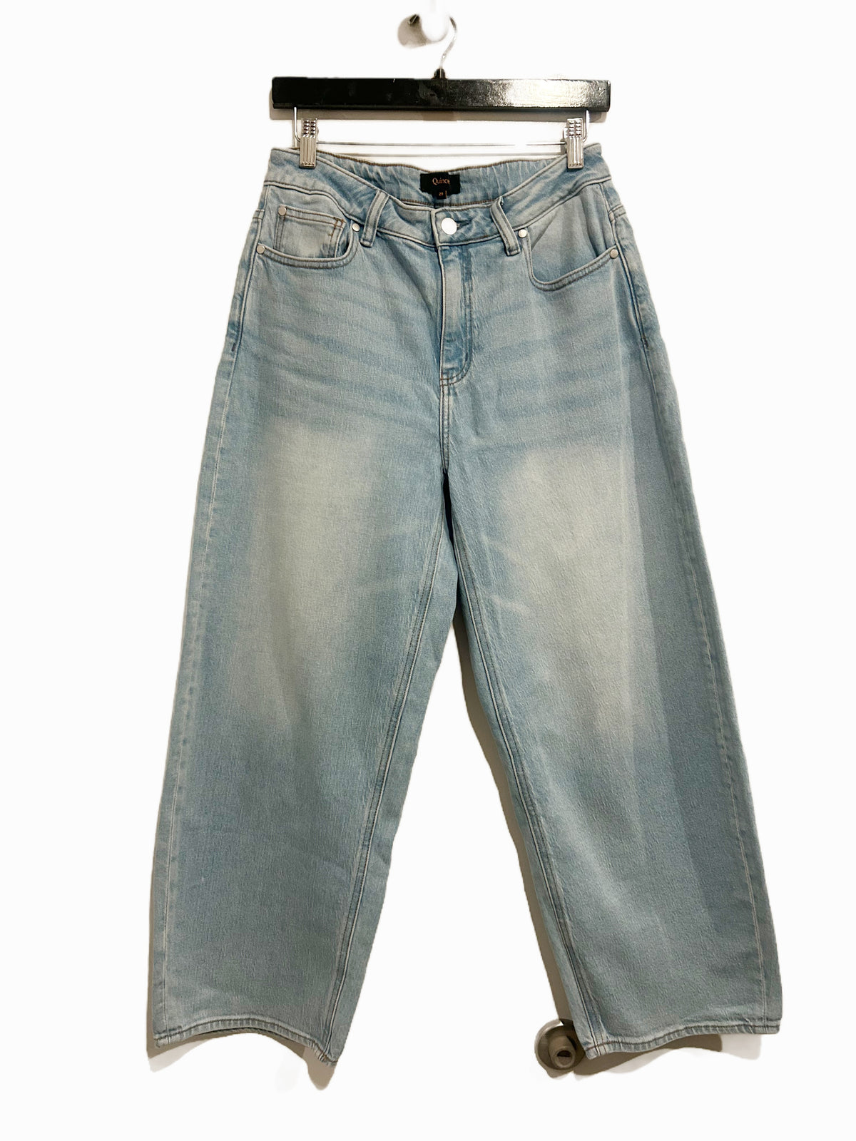 Quince Bella Stretch Barrel Jeans in Cool Blue - 29