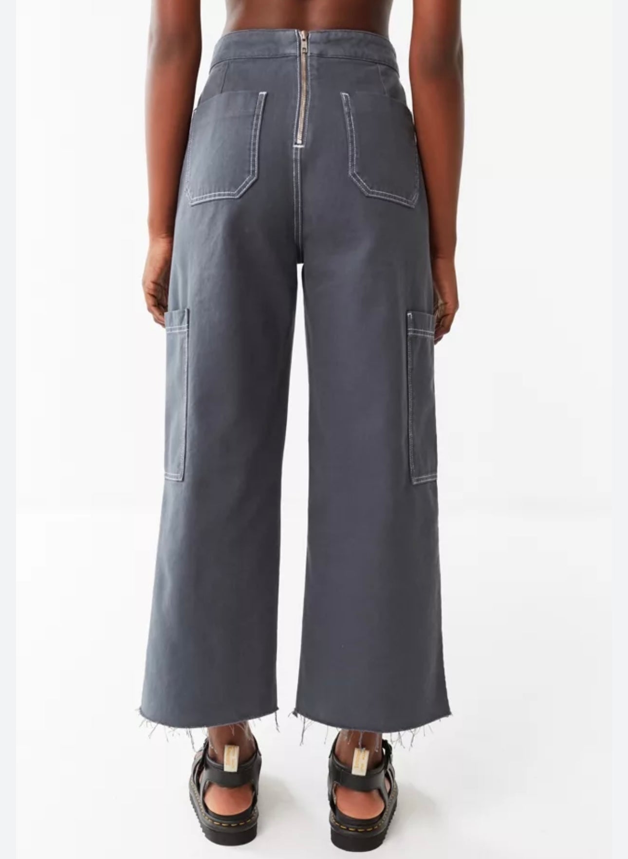 Urban Outfitters Gray Cargo Jeans - Small