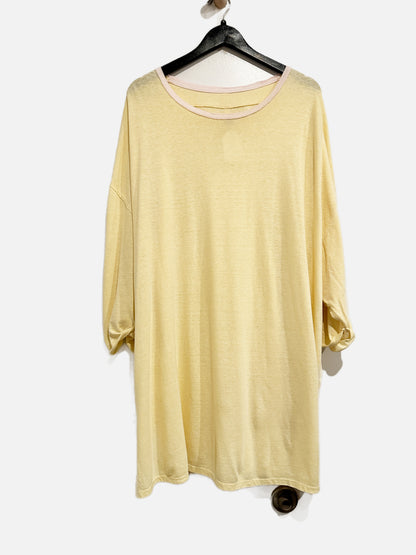 Free People Slow Down Tee in Straw - XL