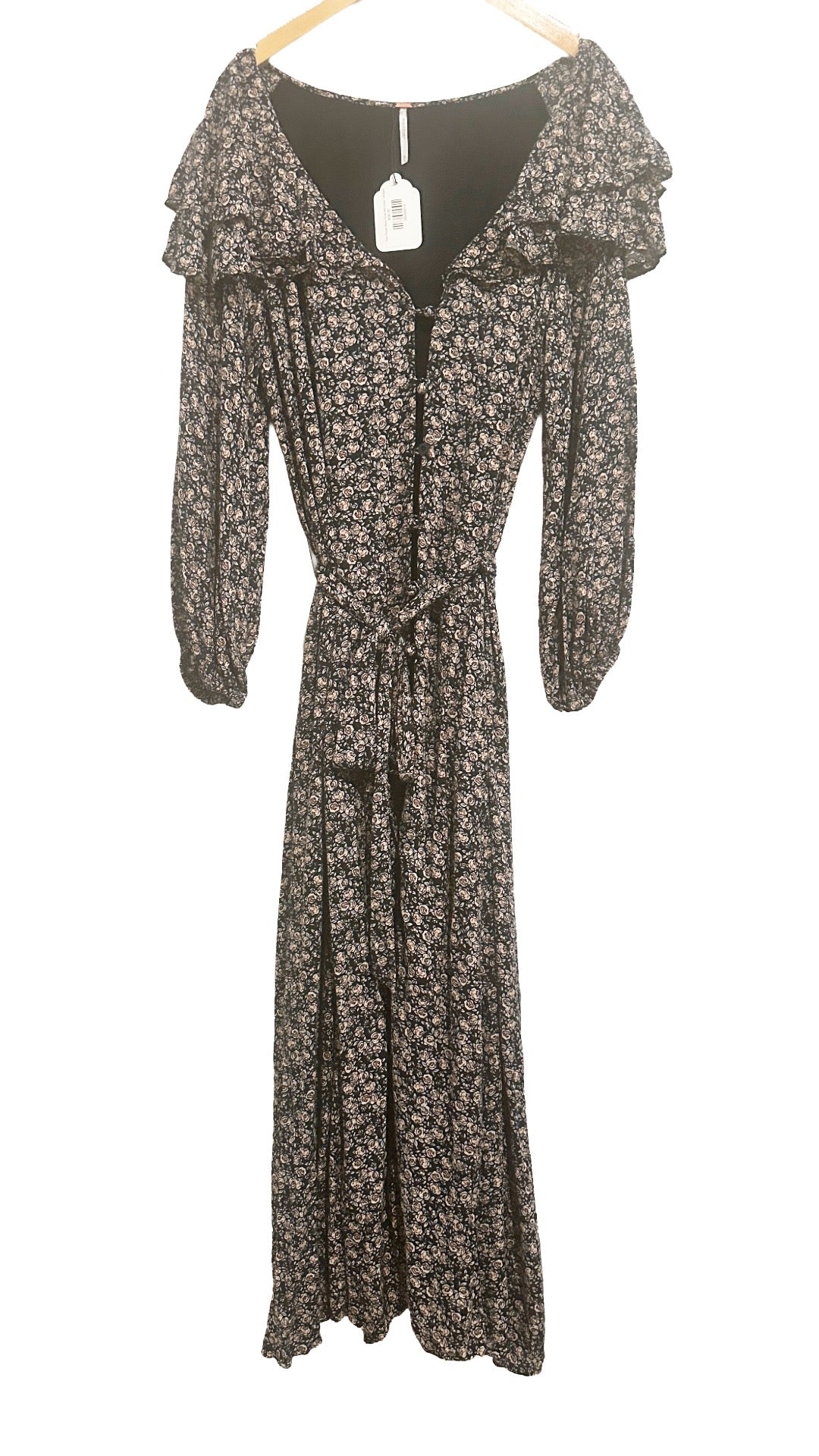 Free People Float On A Sunbeam Midi Dress - Medium