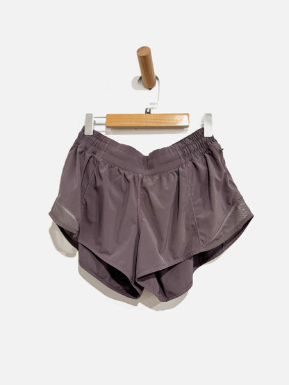 Lululemon Hotty Hot Shorts in Graphite Purple- 8