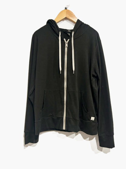 Vuori Halo Performance Hoodie 2.0 in Black - Medium