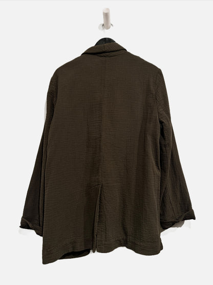 Free People Rowan Blazer in Deep Army - Large