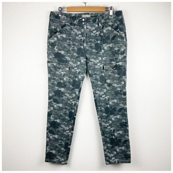 Anatomie Karo Camo Stretch Cargo Pants Size Large