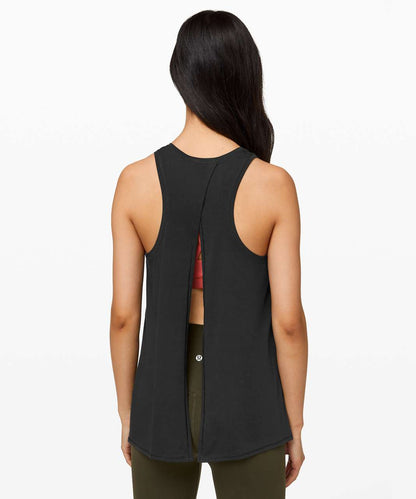 Lululemon All Tied Up Tank in Black - Small