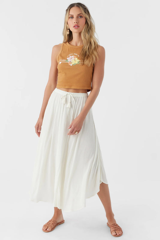 O’Neill White Maxi Skirt - Small