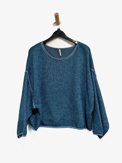 Free People Bardot Sweater in Serenity - Small