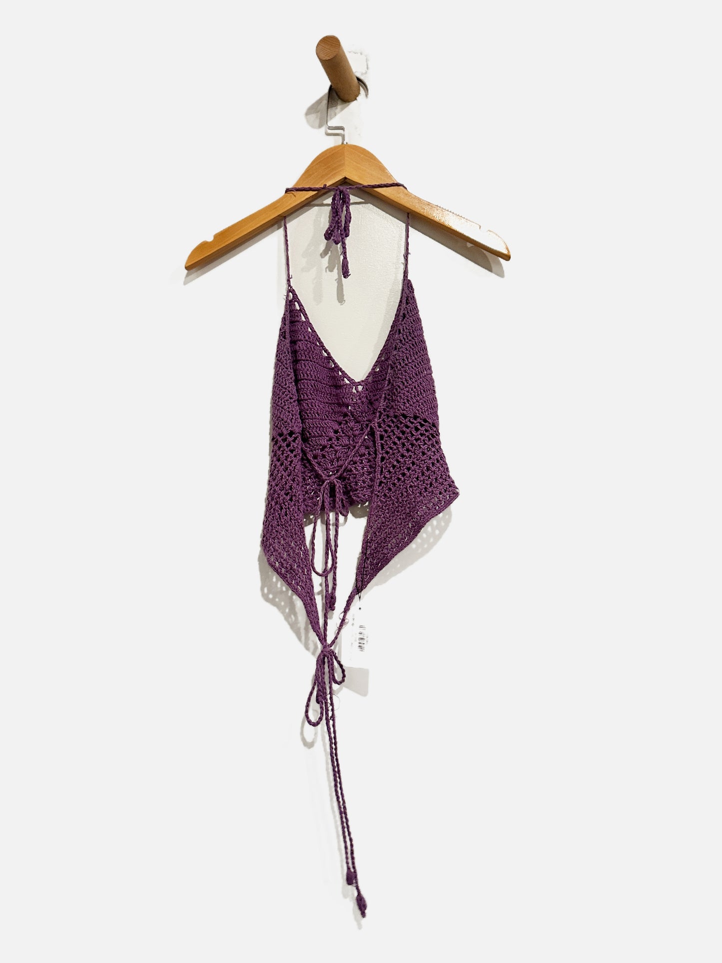 Purple Crochet Bralette