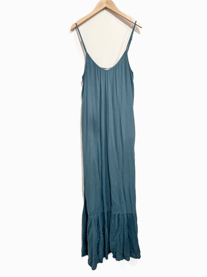Z Supply Rocco Maxi Dress in Caribbean Blue - Small