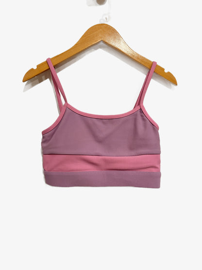 Wilo The Label NWT Purple and Pink Sports Bra and Leggings Set - XS