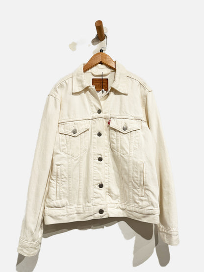 Levi's Original Trucker Jacket in White - Small