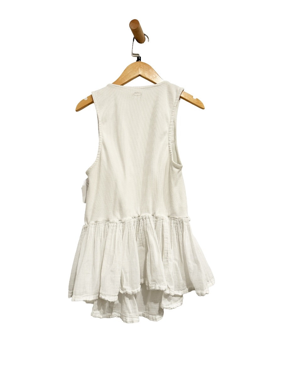 Free People Free-est Happiest Times White Tank - Small