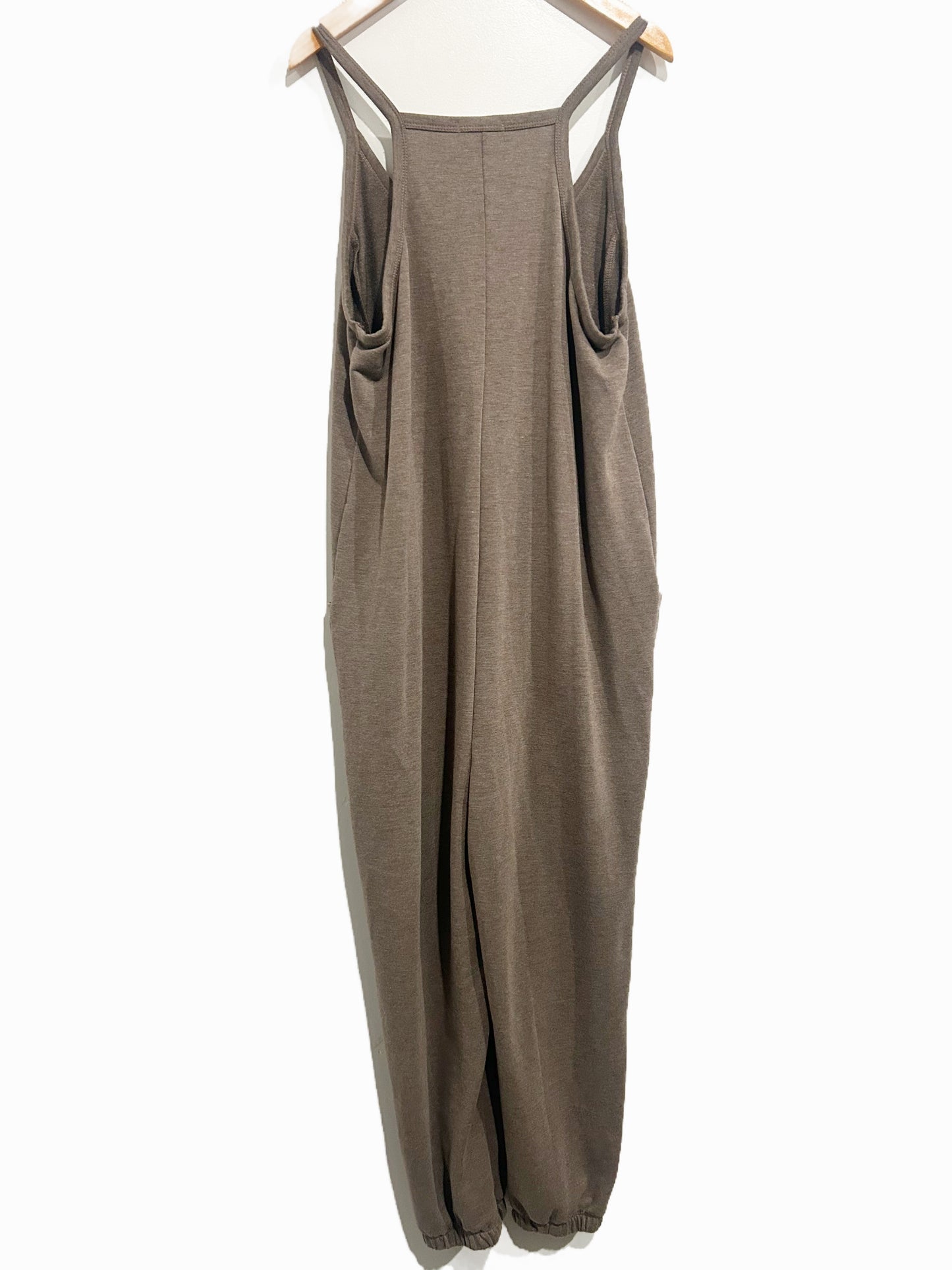 Sundry Brown Jumpsuit - Small