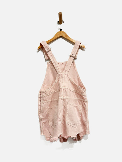 Free People Torn Up Jumper in Pink - 4