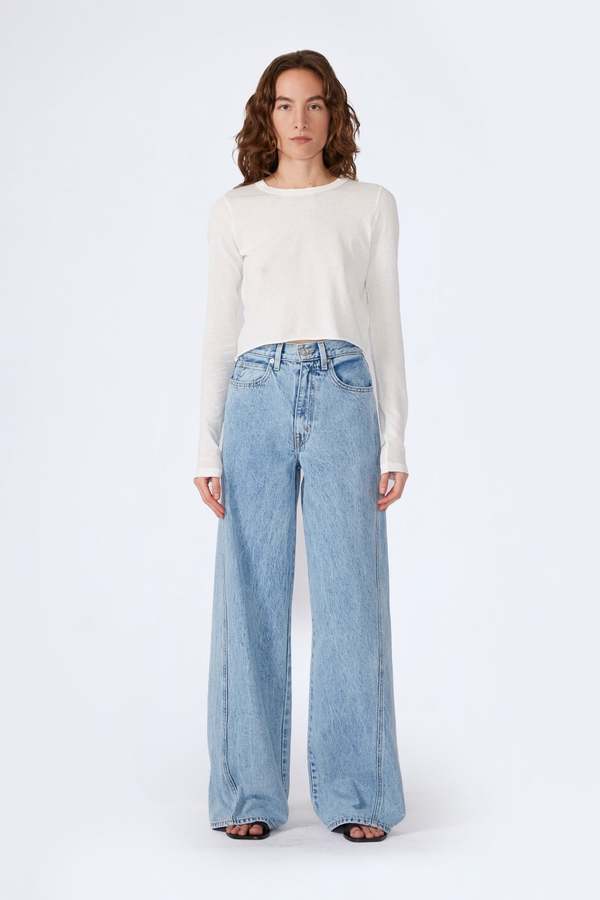 SLVRLAKE Eva Twisted Seam Jeans in Time To Go - 27