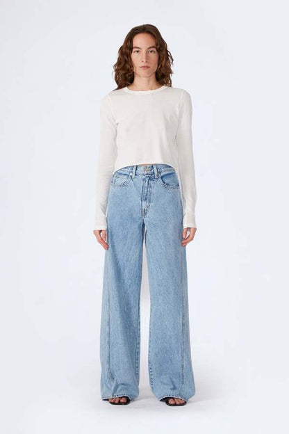 SLVRLAKE Eva Twisted Seam Jeans in Time To Go - 27