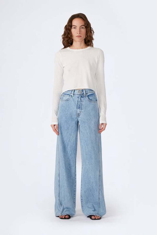 SLVRLAKE Eva Twisted Seam Jeans in Time To Go - 27