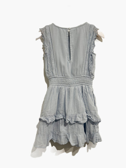 Abercrombie Kids Blue Eyelet Dress - 7/8