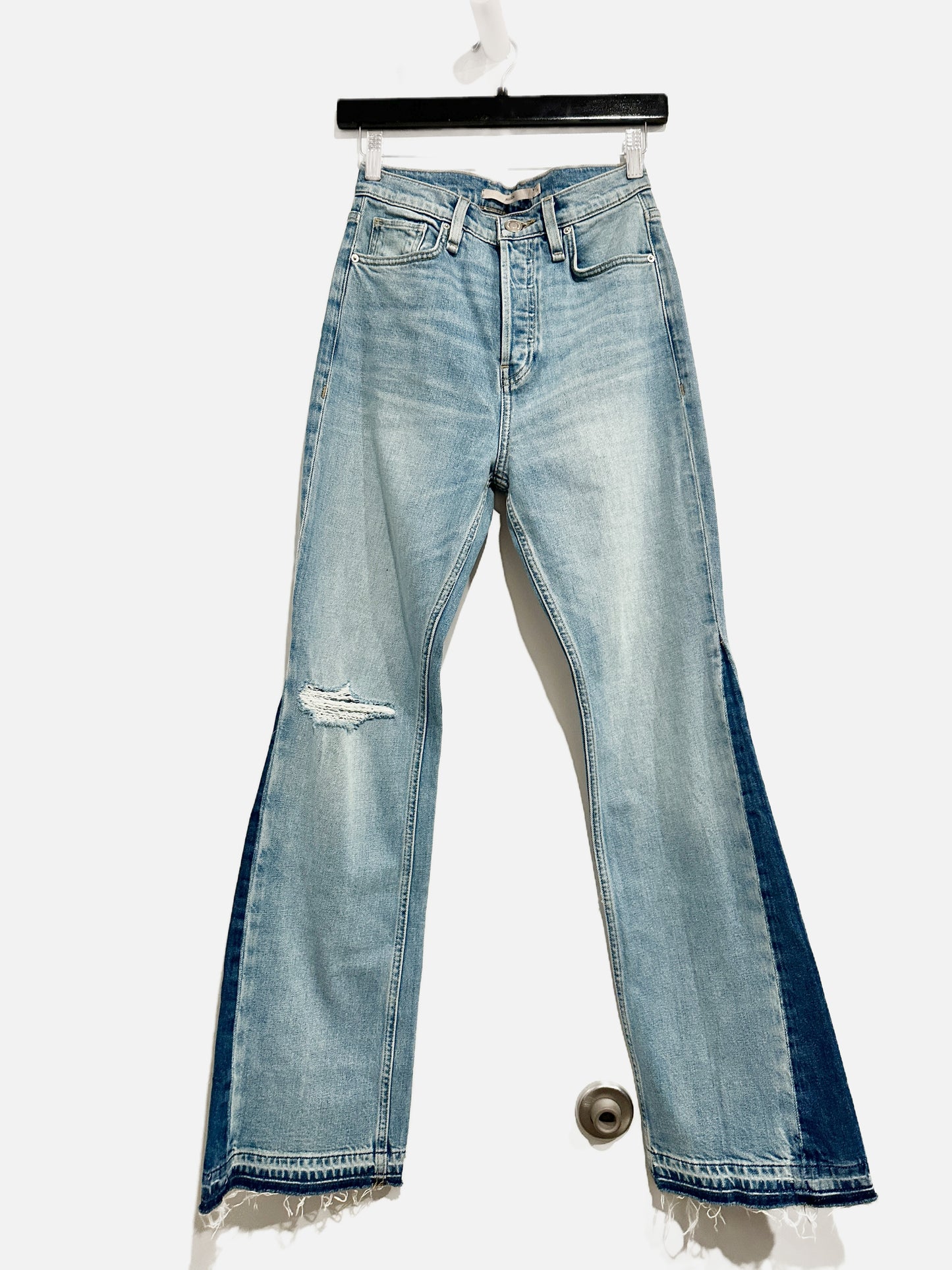 Hudson Two-Tone Faye Bootcut Jeans - 26