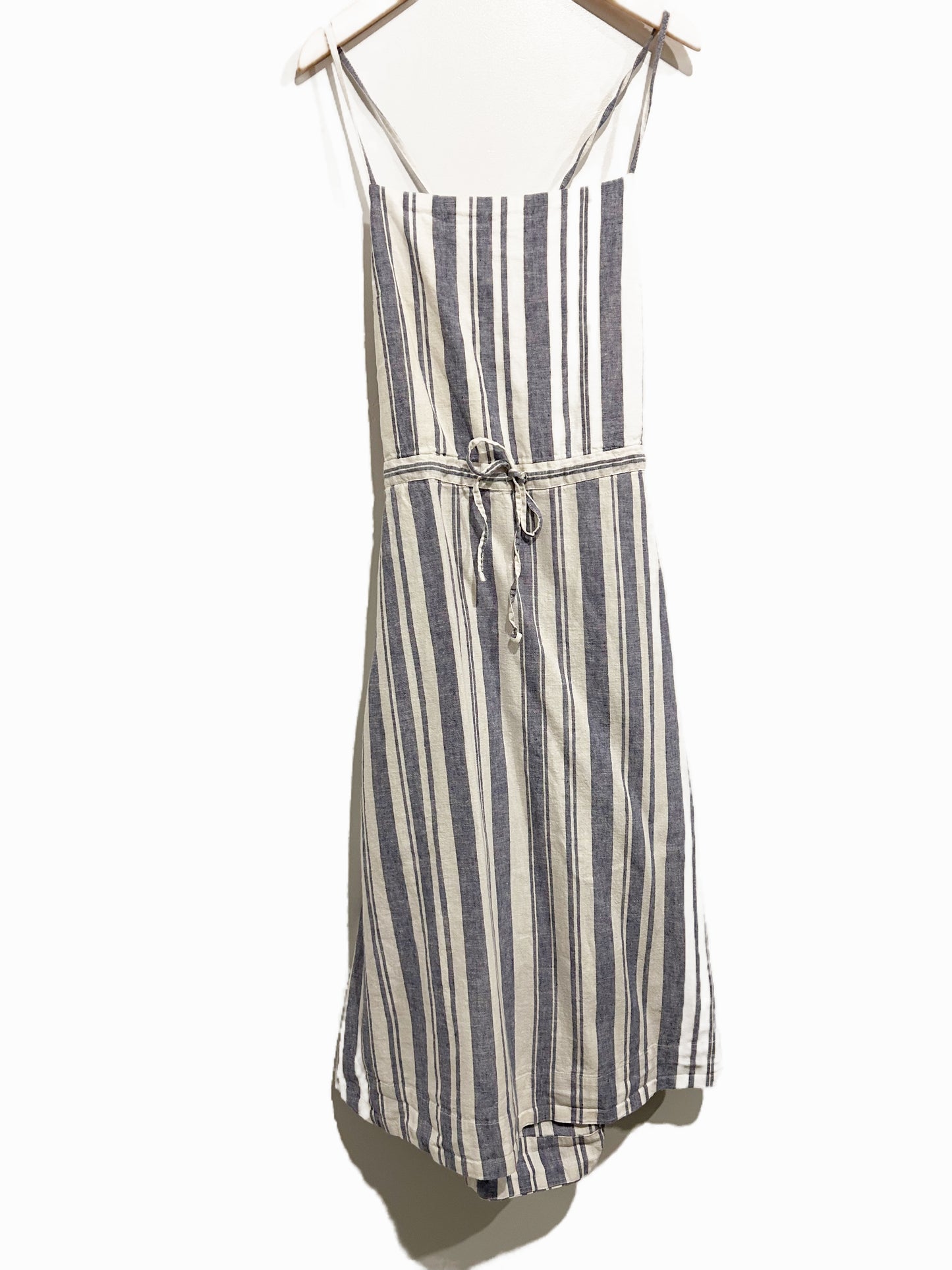 Marine Layer Lily Striped Backless Dress - Large