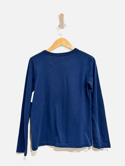 Mini Boden Blue Tornado Tee - 9/10