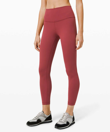 Lululemon Wunder Under High-Rise Tight 25" in Chianti - 14