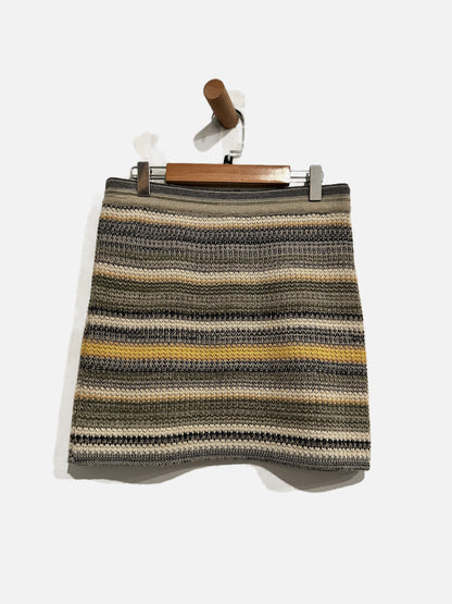 Goddis Crochet Mini Skirt