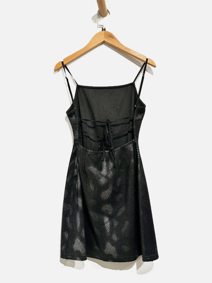 Urban Outfitters Textured Snake Printed Mini Dress - XS